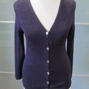 Max Studio Button Front Cardigan Sweater